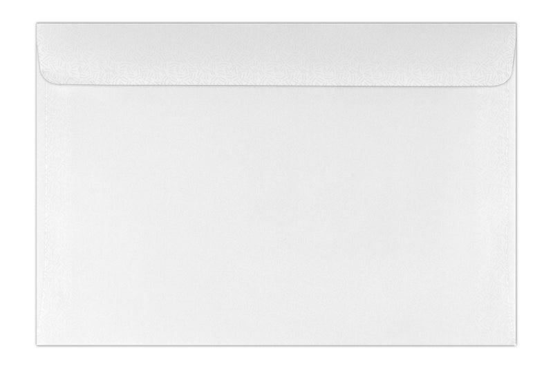 LUXPaper 6 x 9 Booklet Window Envelopes | Security Tint | White | 24lb. Text | 50 Qty - Image 3